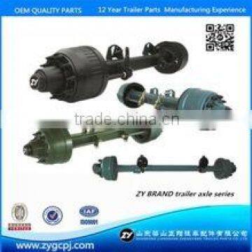 Semi-Trailer Parts Inboard Drum German And American Type Axle Trucks And Trailers Spare Parts Vehicle Axle
