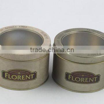Round Copper Tin Canister for Tea Pack photo-5