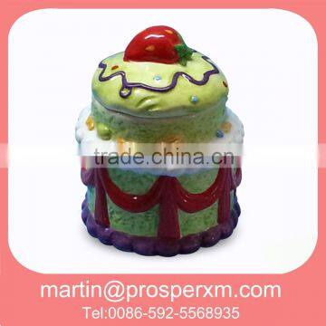 Wholesale ceramic cake canister