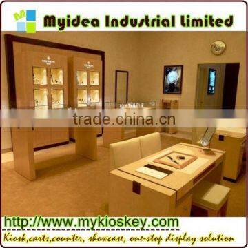 Myidea High quality watch display kiosk/watch store furniture/in highend design