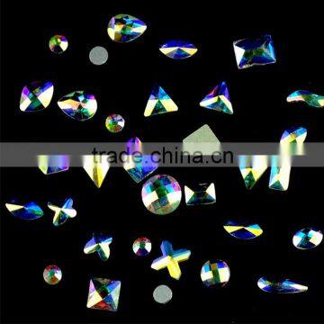 New Design Flat Back Crystal Nail Art Rhinestone, Assorted Shapes Nail Art Rhinestones photo-5