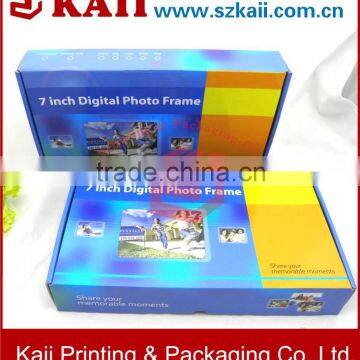 wholesale factory of digital photo frame packaging box, high quality digital photo frame packaging box made in China