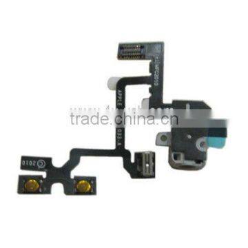 Headphone Audio Jack Ribbon Flex Cable for IPhone 4 photo-4
