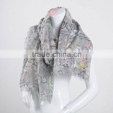 Lady Fashionable Women Long Custom Chinese Long Fashion Spring Scarf Wholesale photo-3