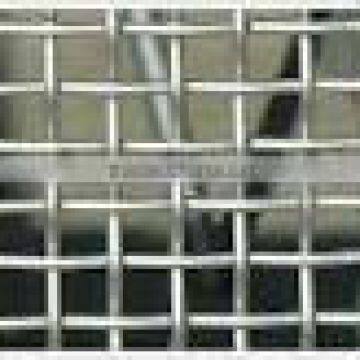 Hot dip and electric galvanized square wire mesh