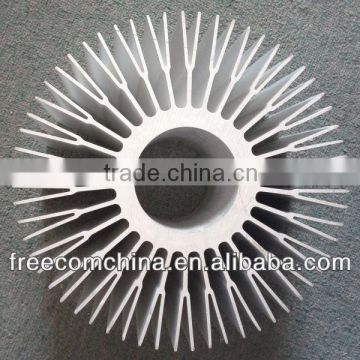 Aluminium LED Ceiling Light Heat Sink Profile