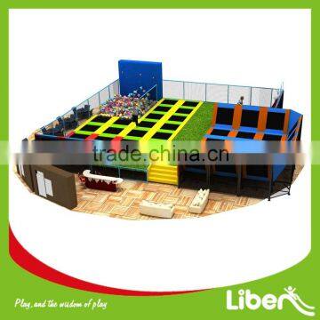 Made in China Kids Indoor Commercial Trampoline Park, Foam Pit and Dodgeball Trampoline Park for Kids