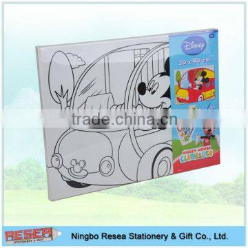 kids canvas painting set