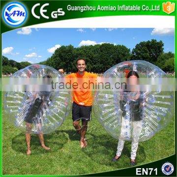 Excite clear bubble belly bump ball inflatable human ball for sale