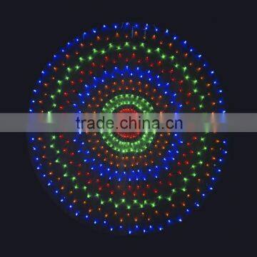 Fullbell Wide Angle Led Net Lights 200 LED Wedding Fairy Mesh Net Lighting Outdoor Twinkle Christmas Decoration photo-3