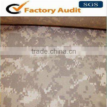 Indonesia desert camo 900D nylon cordura fabric textile for bags and hunting