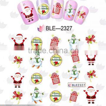 NEW Merry Christmas nail art sticker Yiwu zunlong art company