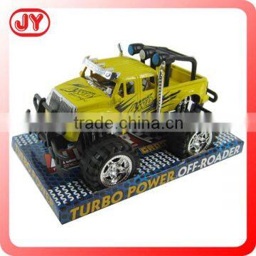 Big wheel plastic friction toy car with high quality