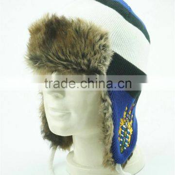 swedish army winter trapper hat cap