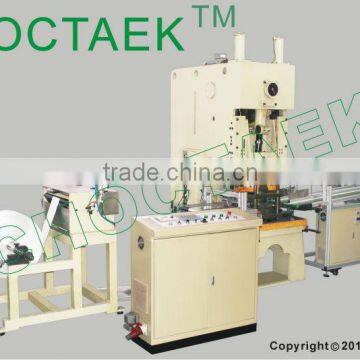 Aluminium foil container prodcution line CTJF-45T with two-ways