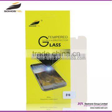 [Somostel] For HTC Desire 516 Tempered Glass 9H 0.3mm Explosion Proof Anti Shatter Premium Screen Protector LCD Film