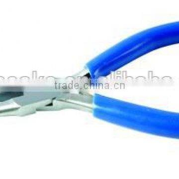 JP0808 Lap Joint Short Needle Nose pliers with dipped handles