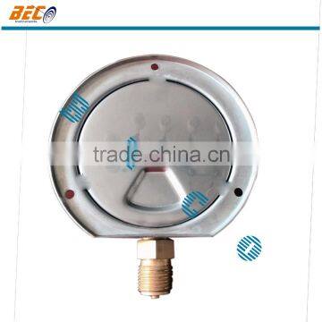 Polish Stainless Steel Gauge Pressure Air Manometer