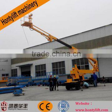 hot sale mobile boom lift/articulated boom lift/electric boom lifts