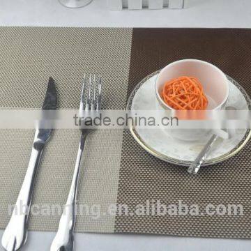 Pvc Plastic Table Placemats/pvc Woven Mesh Placemats/woven Pvc Placemats for Restaurants photo-3