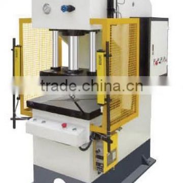 ngle hydraulic press machine, YD41-40T series C frame door press machine,metal forming and stamping machine