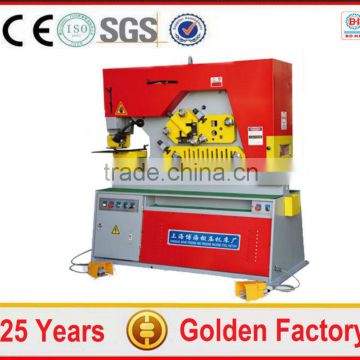 q35y-25 steel iron worker hydraulic ironworkers with versitile function