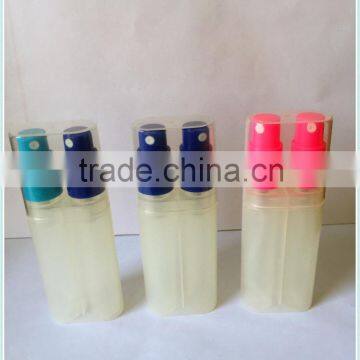 food grade candy spray bottle double tubes perfume sprayer bottle personal care cosmetic packaging empty bottle