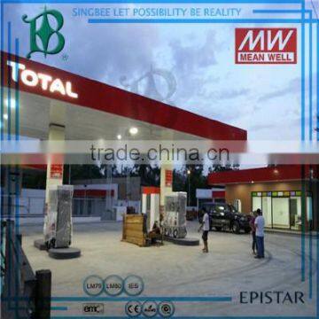 Long Lifespan Outdoor Led Canopy Gas Station Light 120w for Petrol Station Lighting photo-2