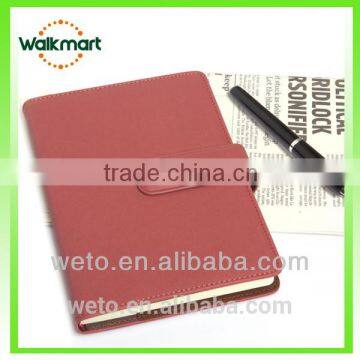 PU Notebook With Magnet Closure