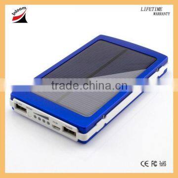 Portable universal solar charger, solar power bank, Sun power for mobile phone/iPhone/iPad