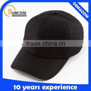 wholesale plain cotton twill baseball cap no logo