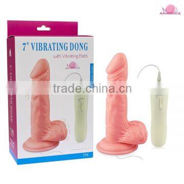 sex products 7 function vibrating electric dildo for female