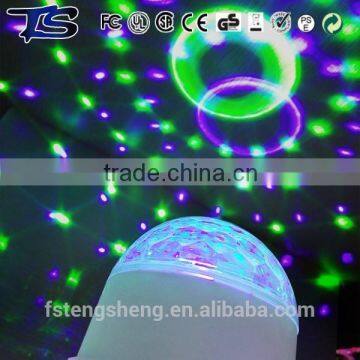 6 color effects dmx LED crystal ball lighting, christmas LED light ball