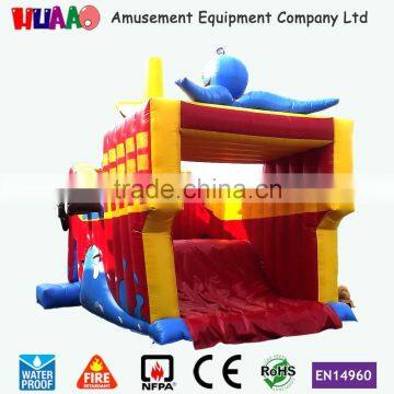 Fashion Pirate Ship Bouncy Castle Slide photo-5