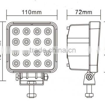 Best Sell Automobile Square 48w Led Work Light photo-6