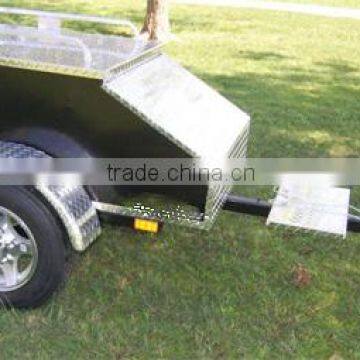 Twin Gavanized Axle Atv Trailer For Sale photo-5