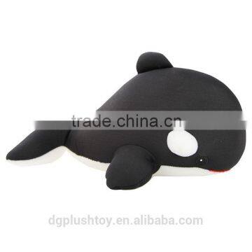 Black Wholesale Dolphin Plush Stuffed Sea Animal Toys for Kids photo-3
