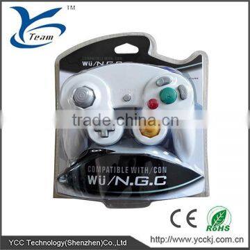 black/yellow/silver controller for Game Cube/WII