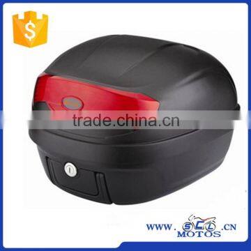 SCL-2013060066 ABS plastic black motorbike trunk motorcycle tail box 40*40*29cm