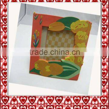 chic customized 2012 multi plastic photo frame ornaments