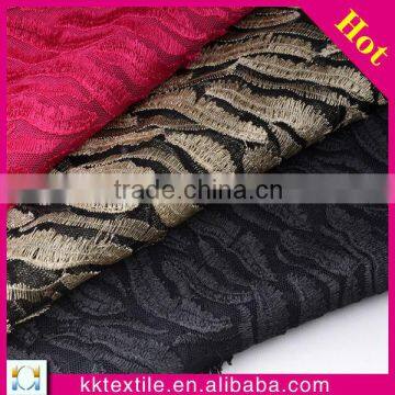 2014 Hottest colorful decorative lace trim fabric#1025polyester mesh fabric