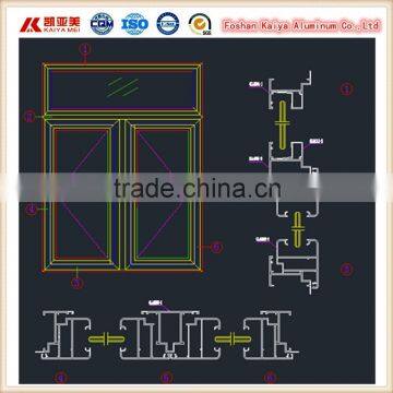 Best Price Aluminum Window Frame for Commercial and Houshold Usage photo-2