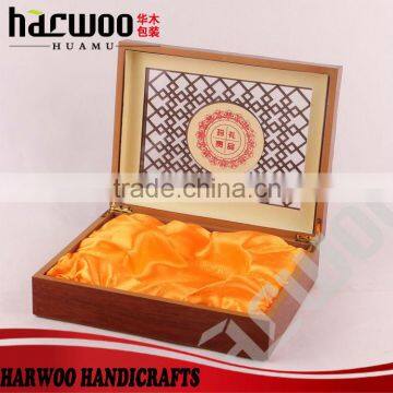 High Quality Custom Lacquer Painted Gloss Finish Wood Box photo-3