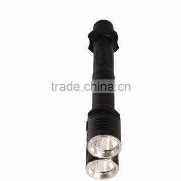 High Power Double Light Bulb Led Flashlight Torch Light photo-5