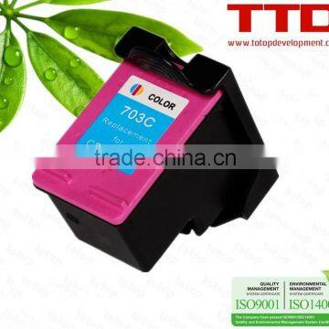 TTD Refurbished 703C Ink Cartridge CD888A for HP Deskjet D730 F735 K109a K109g K209a