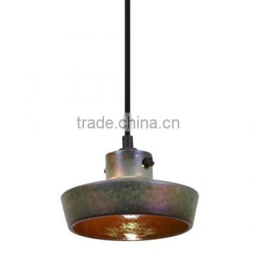 Industrial Loft Flat Hanging Suspension Lamps Rusty Decorative Lights for Bar / Resturant