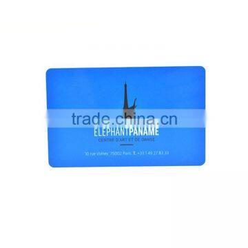 chuangxinjia pvc card with chip , dual frequency 125khz &915mhz id card