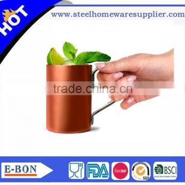 High Quality Anodized Aluminum Moscow Mule Copper Solid Mug photo-2