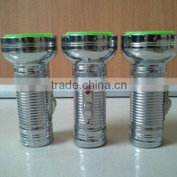 1 D size battery metal led tiger flashlight