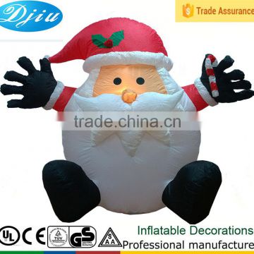 DJ-XT-66 inflatable best made toys christmas santa claus fat chubby hug doll